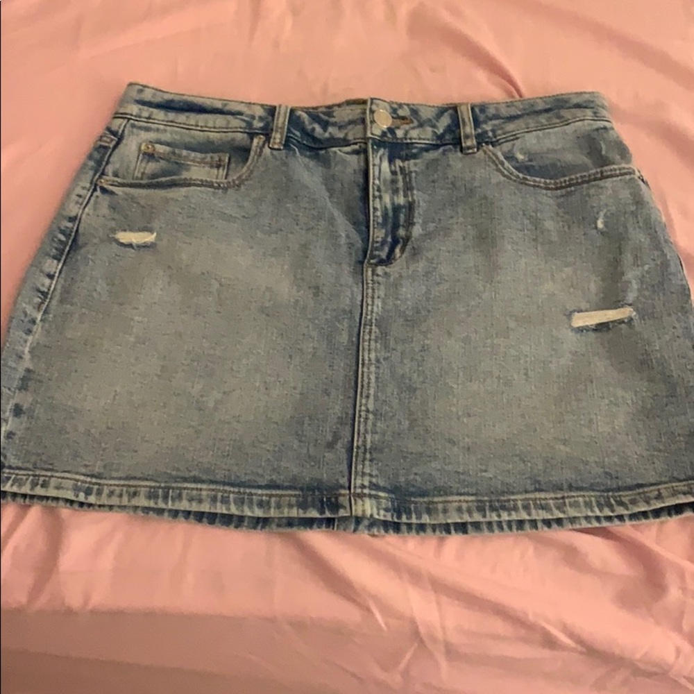 Jean skirt